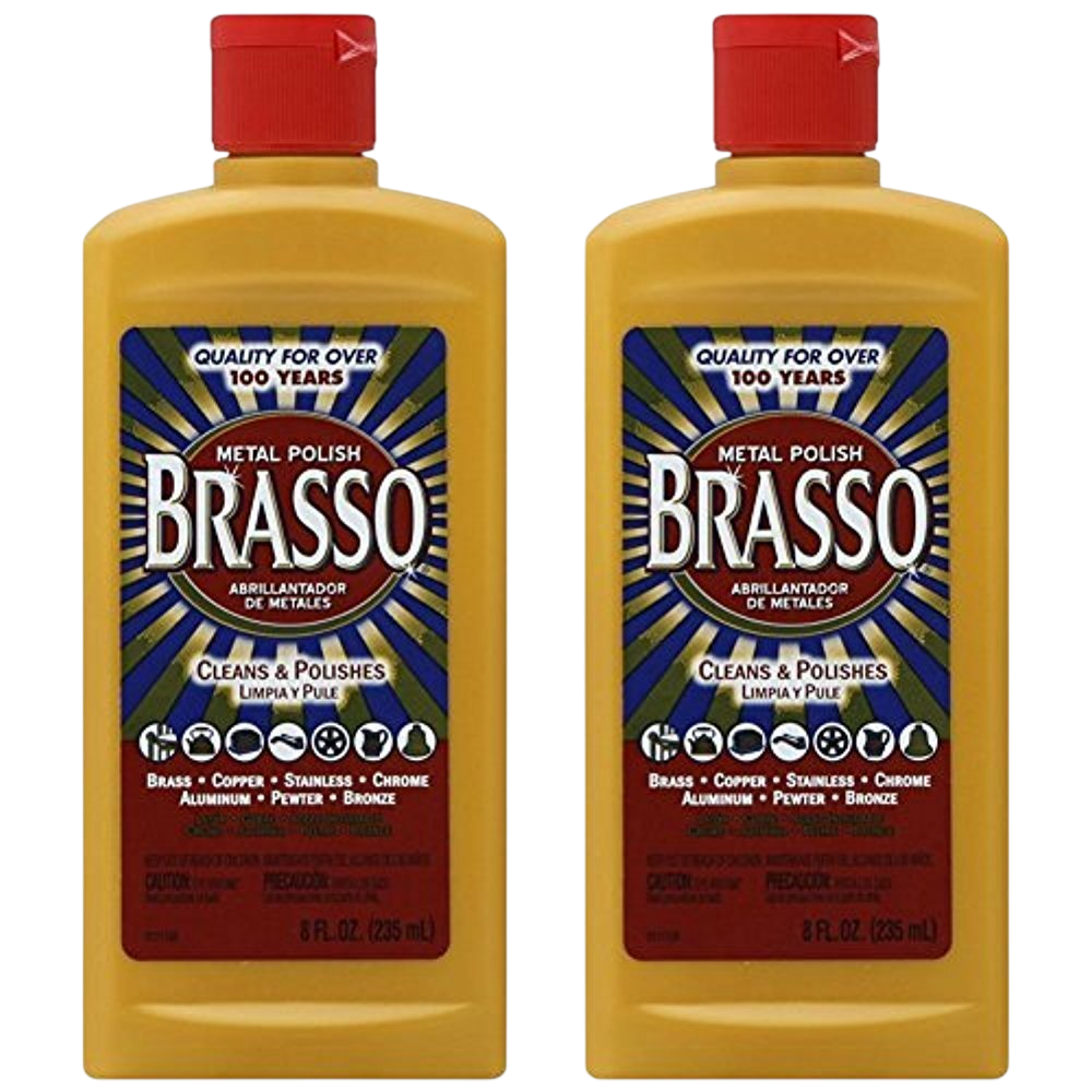 Metal Polish, 8 oz (Pack of 2) by Brasso