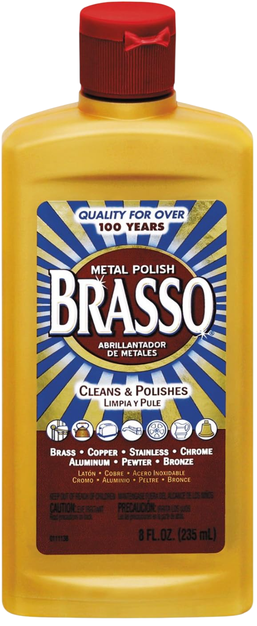 Multi-Purpose Metal Polish, 8 oz (Pack of 8)