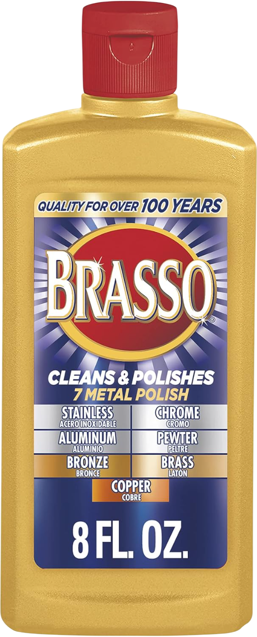 Brasso Multi-Purpose Metal Polish, 8 oz